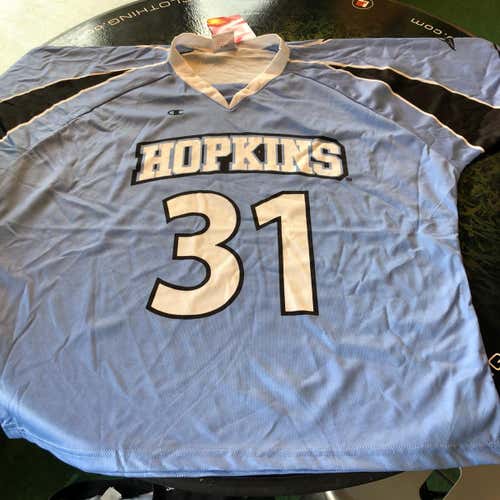 Brand New Johns Hopkins Lacrosse Jersey Number 31