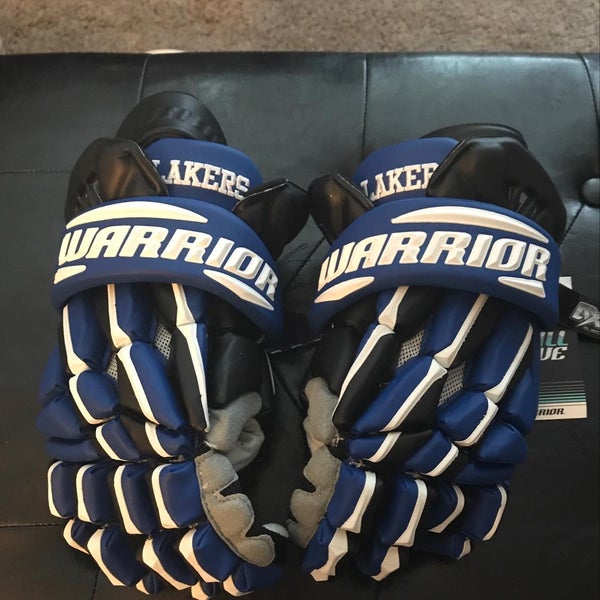 Custom Warrior Regulator 13” Gloves Brand New Royal/Black/white