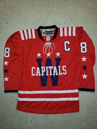 New Capitals Ovechkin Jersey #8 M/48