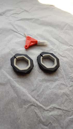 2 Maverik Adjustable Butt Ends - Black