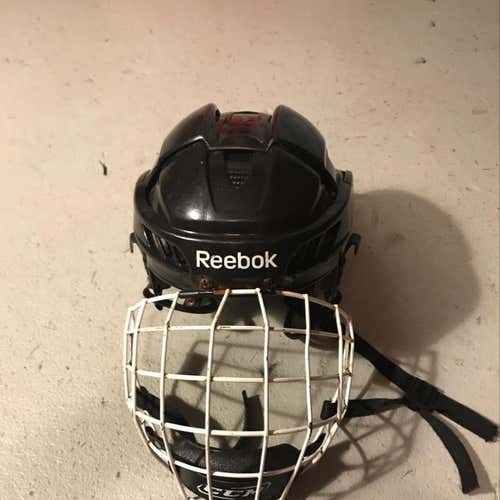 Reebok 11K Hockey Helmet With Cage