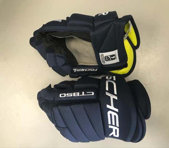 New Fischer Gloves Navy 13”