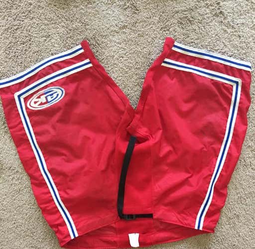 AK Medium Hockey Shell, NY Rangers theme colors