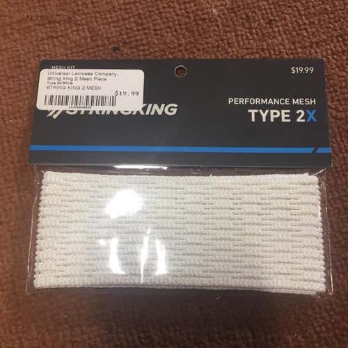 Stringking Type 2X Lacrosse Mesh