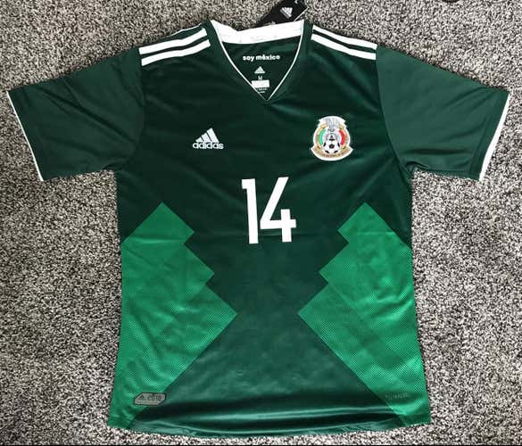 Mexico Home Soccer Jersey Chicharito (S)