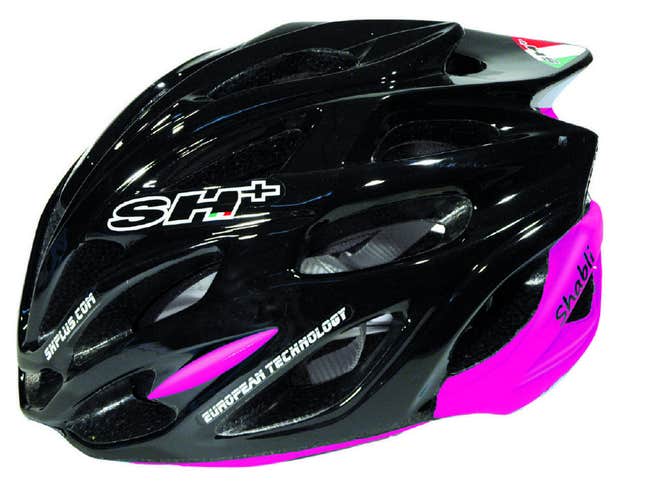 SH+ (SHPLUS) Shabli Helmet - Black/Pink - New in box.