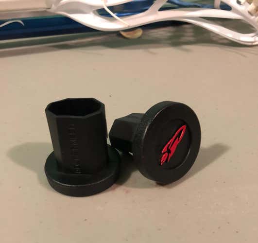 Two New Black Rocket Mesh Tapesaver Butt Ends