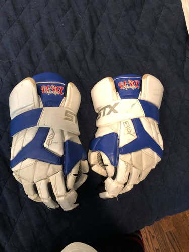 Used STX K18 USA Starz Gloves
