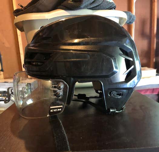 Pro Stock CCM Tacks Helmet With Visor