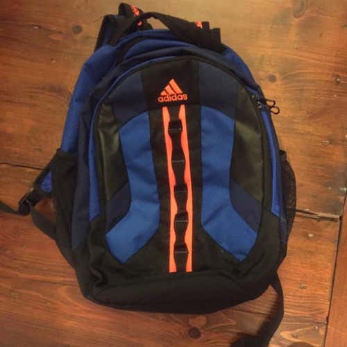 Great Condition Adidas Load Spring Orange And Blue Backpack