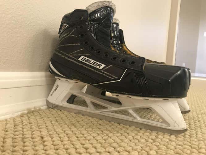 Bauer Supreme 1S Goalie Skates GREAT CONDITION Senior Size 10.5
