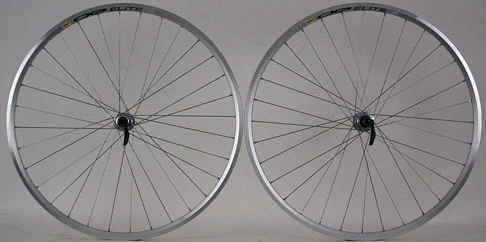 Mavic Elite Silver Road Bike Wheelset Shimano 105 5800 9 10 11Speed Hub fit SRAM