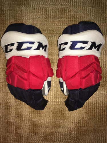 AHL Rochester Americans Amerks CCM Tacks Custom Gloves 13” 002