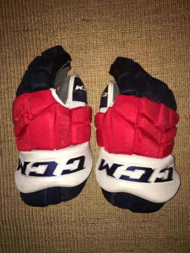 AHL Rochester Americans Amerks CCM Tacks Custom Gloves 13” 003