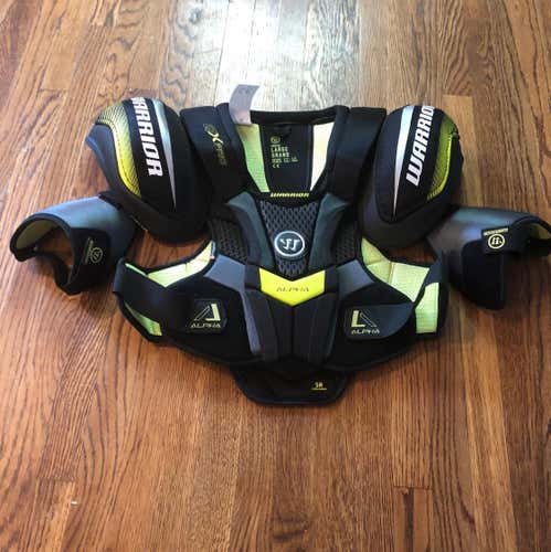 Warrior Alpha QX Pro Shoulder Pads