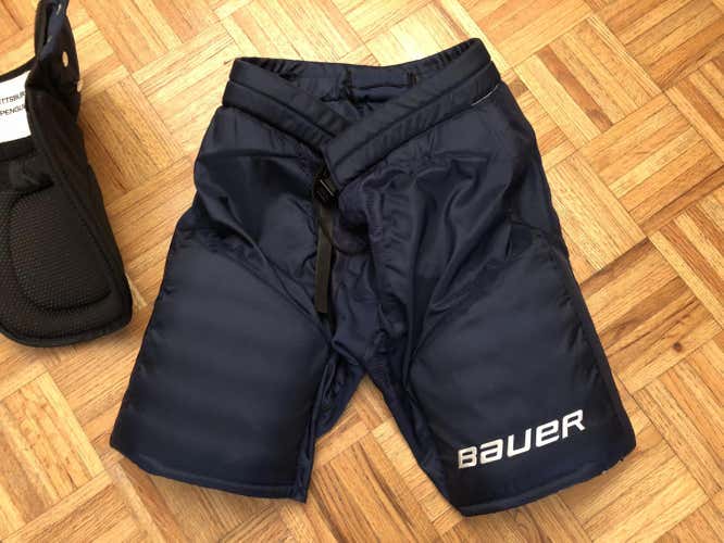 Pro stock Bauer Supreme Pro pants medium Pittsburgh Penguins