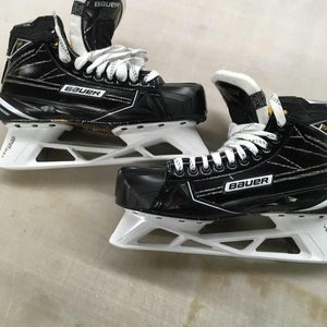 New Bauer 1S Goal Skates 11.5D with Steel