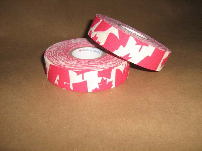 2 Rolls of Sports Tape Baseball Bat Grip Tape 1"x82' Canada Flag