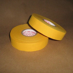 2 Rolls of Sports Tape Baseball Bat Grip Tape 1"x82' Yellow