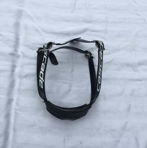 Black Cascade Chin Strap