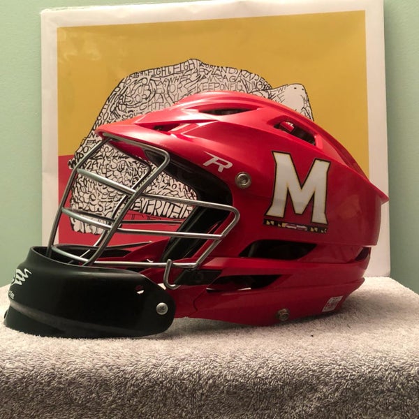 University Of Maryland Team Issued Cascade R Helmet (M Logo On Both Sides)