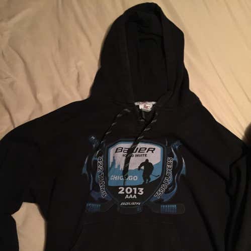 Bauer Invite And STX Classic Sweatshirts Size Large Sports Authentic Brand
