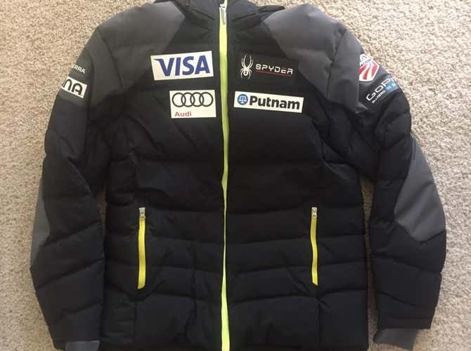 Spyder US Ski Team Warm Puffy Jacket Men’s Large