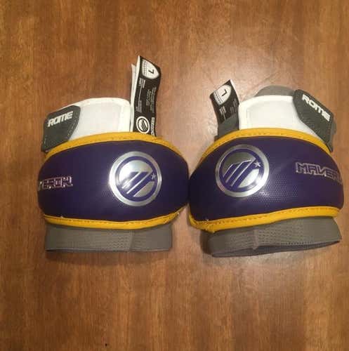 MUST GO ASAP!!!! NEW Albany Team Issued Maverik Rome RX3 Arm Pads - Defense/Midfield