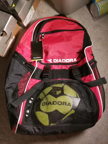 Brand New Diadora Team Backpack Bag/ Medium Chelsea Jersey/ Ankle Support Bundle