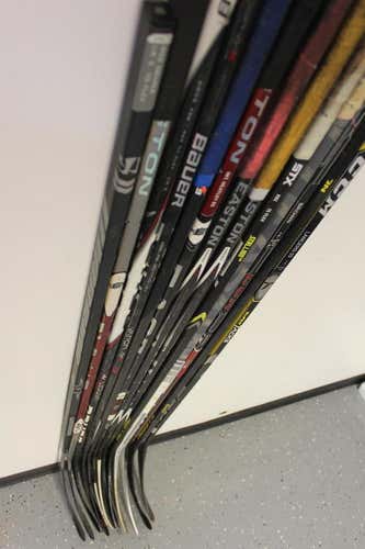 Bauer Stick Righty Mid 71 - 75 Senior With HTX BUNDLE