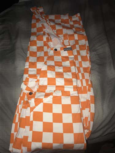 tennesssee vols checkerboard overalls