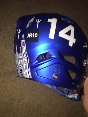 Justin Guterding Duke Lacrosse Helmet