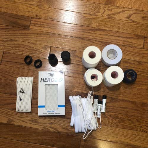 Huge Lacrosse Stringing Lot