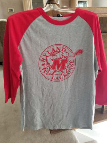 *2 for $5* Brand New Maryland Lacrosse 3/4 Sleeve Shirt (XL)