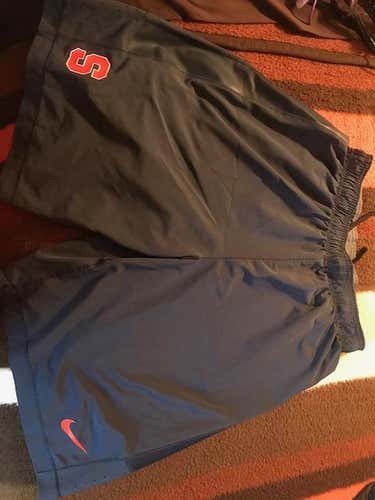 New Dry Fit Syracuse Lacrosse Team Issued shorts