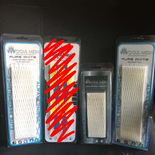 3 Brand New Pieces Of Mogul Mesh