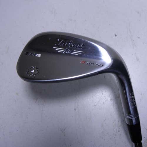 Titleist Vokey SM6 Tour Chrome Wedge 54.10S Steel Wedge Flex RH