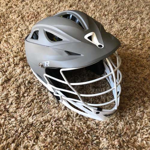 Matte Grey Cascade R With A Pearl White Facemask