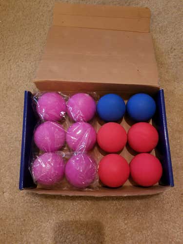 Brand New 48 Pack Champion Lacrosse Balls (Mix) BUNDLE