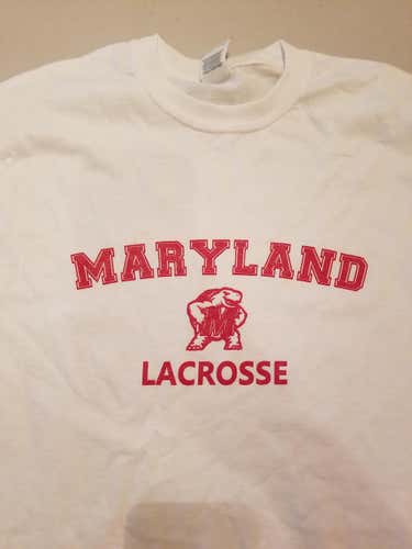 Brand New Maryland Terps Lacrosse T-Shirt (Small) Only 1