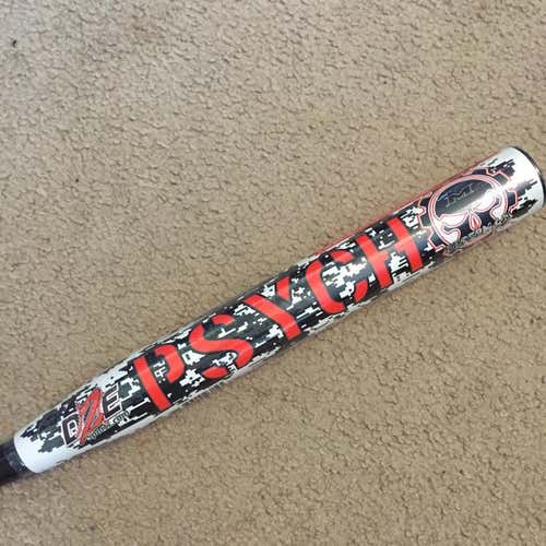2015 Miken Psycho 2 Piece Supermax Slowpitch Softball Bat
