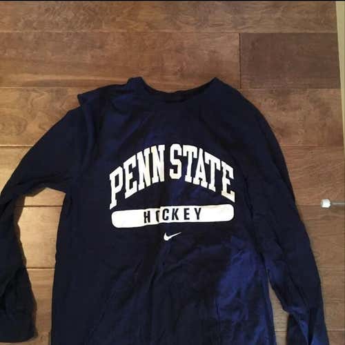 Penn State Blue Nike and white combo Long Sleeve