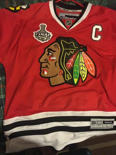 Blackhawks Toews Game Jersey