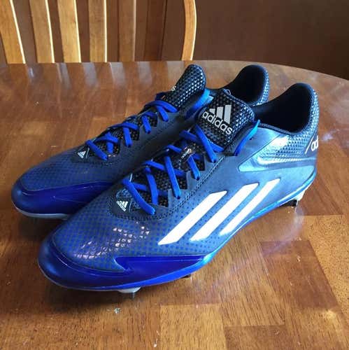 MAKE AN OFFER LAST WEEK AVAILABLE Brand New Adidas Blue Size 13 adizero Metal Baseball Cleats