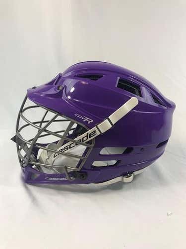 New Cascade CPV-R Youth Helmet Youth (Purple Shell / Chrome Facemask) SM/MD NO TRADES