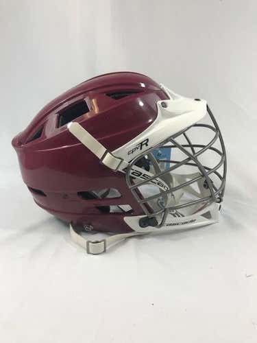 New Cascade CPV-R Youth Helmet Youth (Maroon Shell / Chrome Facemask) SM/MD NO TRADES