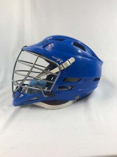 New Cascade CPX-R Helmet Adult (Royal Blue Shell / Chrome Facemask) NO TRADES