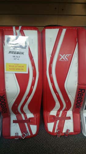 New Reebok Goalie Leg Pads XLT 32"1"