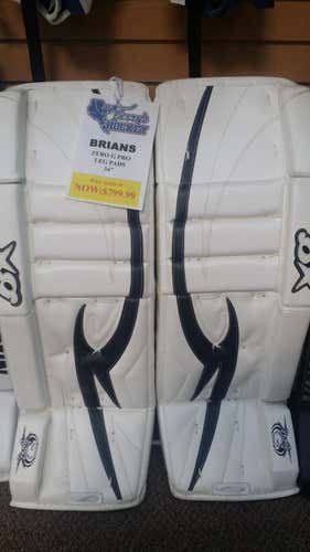 New Brian's Goalie Leg Pads Senior Zero G 34"