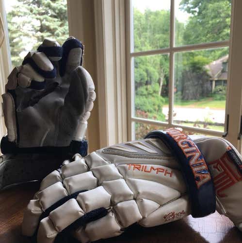 Virginia Game Worn Gloves